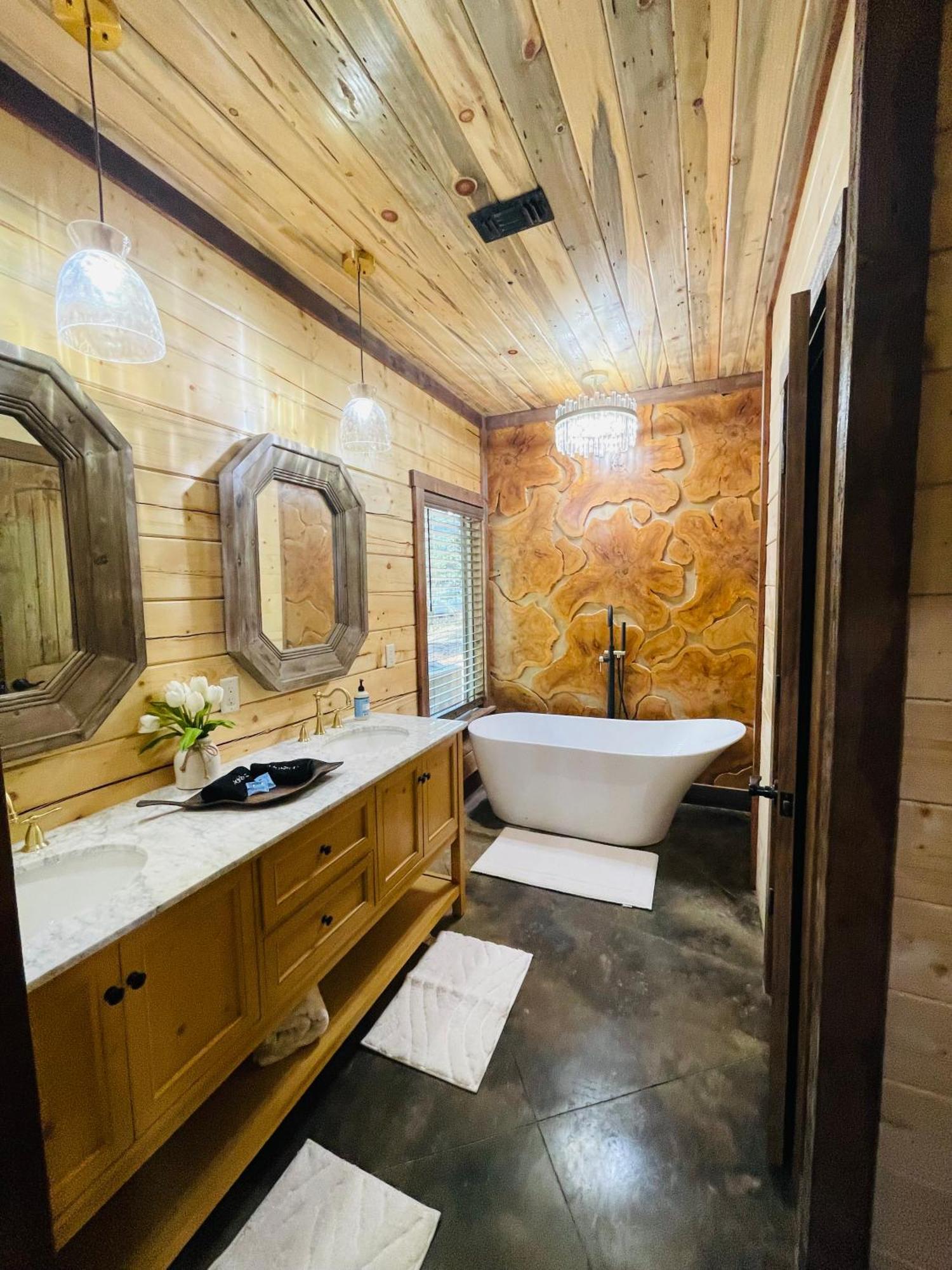 Wolf Creek Luxury Cabin Broken Bow Luaran gambar