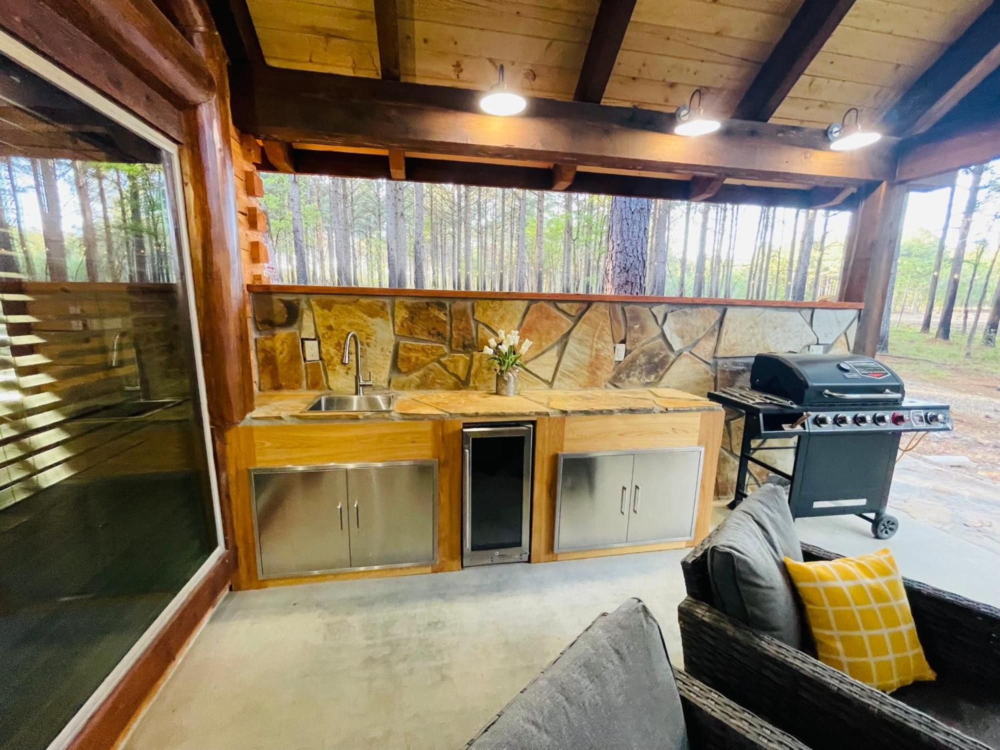 Wolf Creek Luxury Cabin Broken Bow Luaran gambar