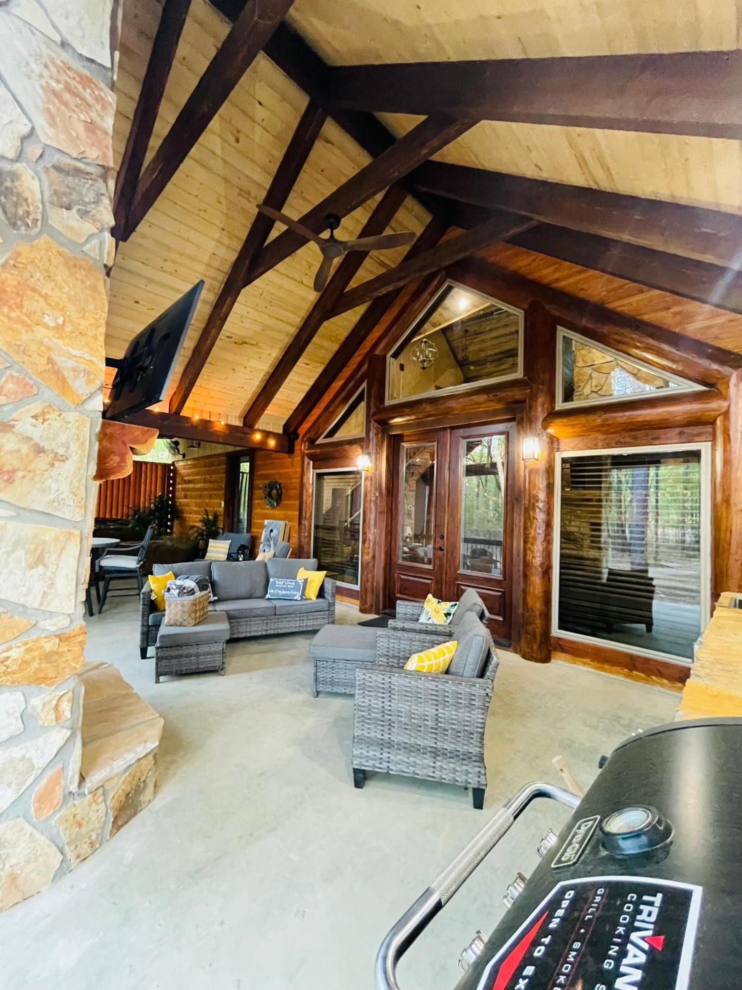 Wolf Creek Luxury Cabin Broken Bow Luaran gambar