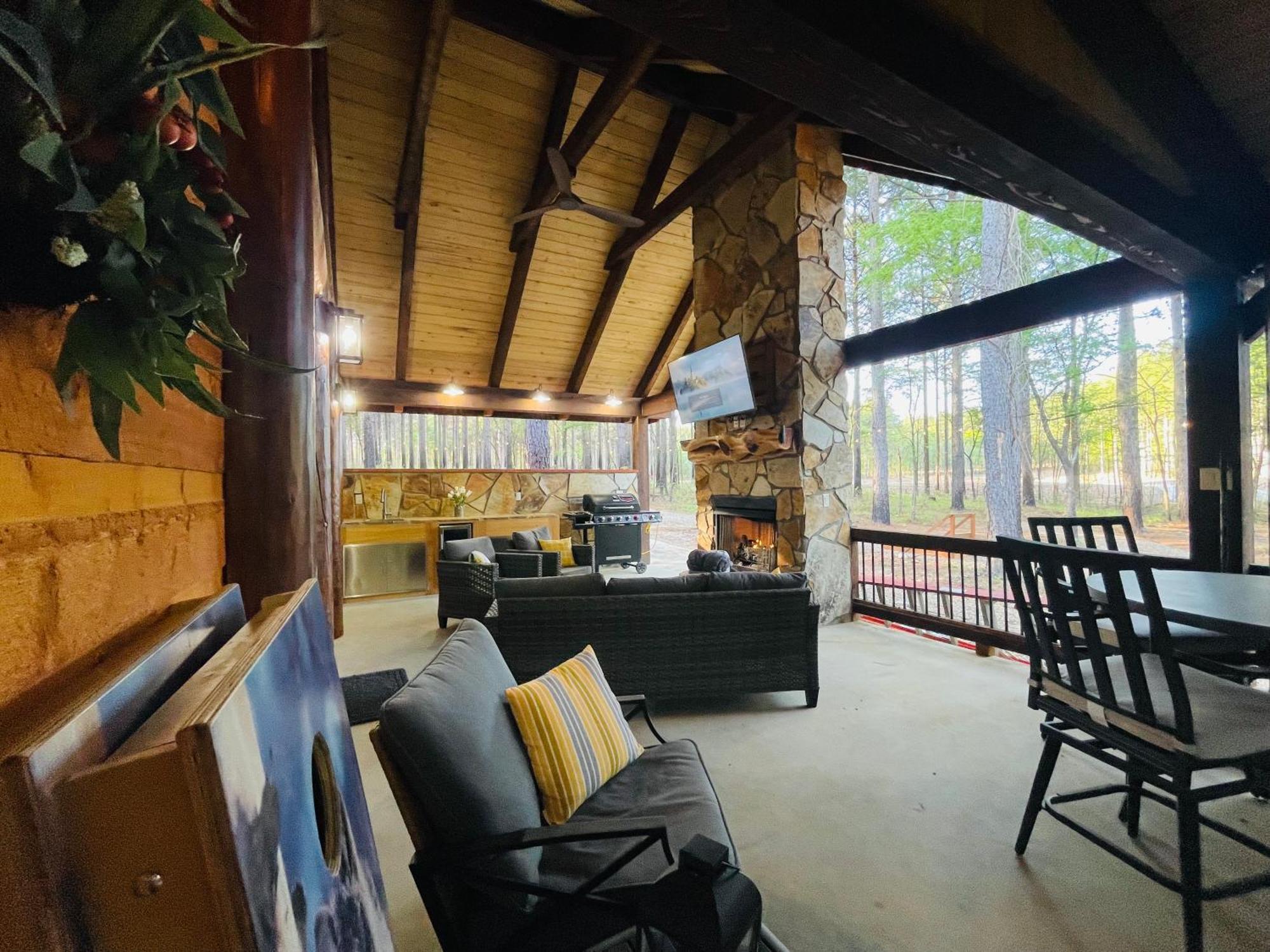 Wolf Creek Luxury Cabin Broken Bow Luaran gambar